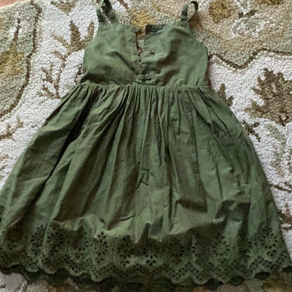 Green dress